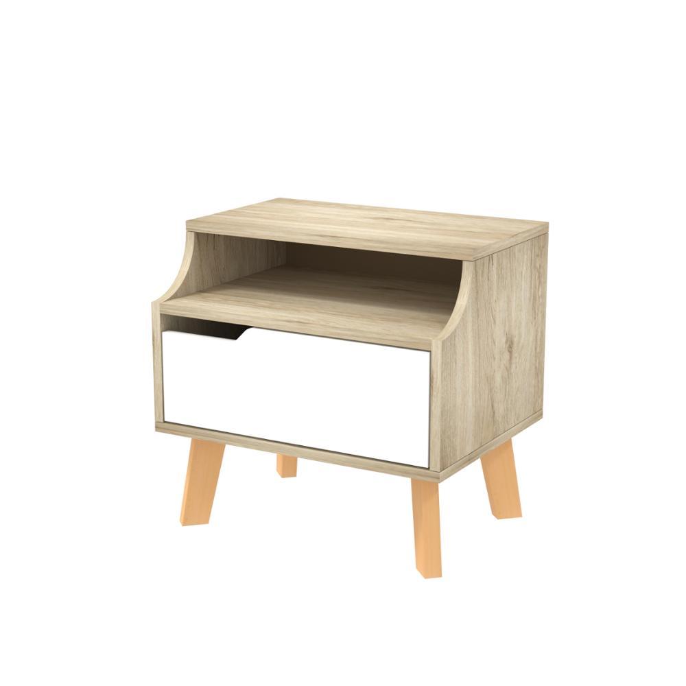 En bois de Chevet EN MDF étagère De Rangement Un Bloc À Tiroirs Tables D'appoint Pour Salon Moderne