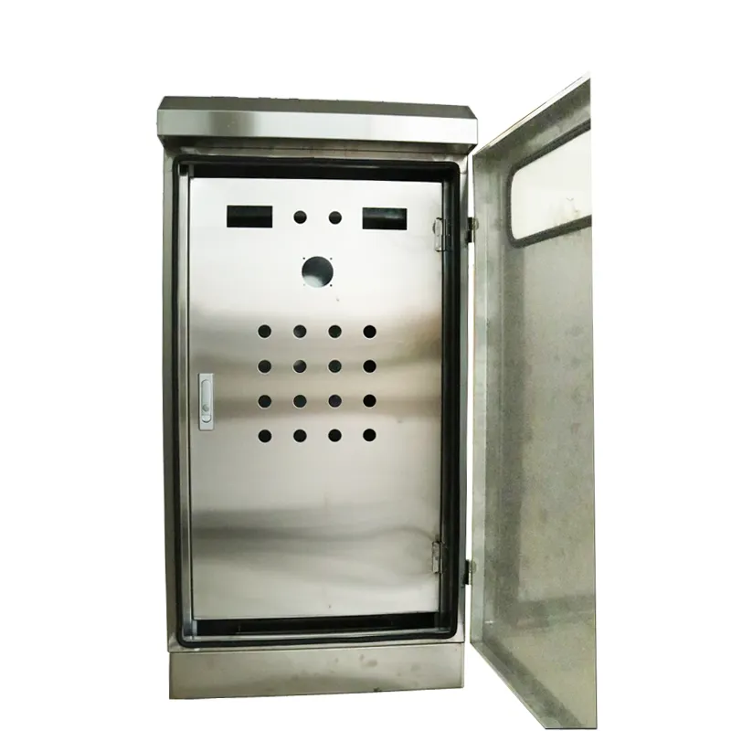 बी एंड जे वॉटरप्रूफ स्टेनलेस स्टील उपभोक्ता इकाई पावर बॉक्स लाइटनिंग प्रोटेक्शन डीसी कॉम्बिनर बॉक्स आंतरिक दरवाजे के साथ इलेक्ट्रिकल कैबिनेट