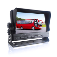 2024 nouveau haute définition Cctv 7 pouces TFT écran rétroviseur Bus caméra système moniteur autonome DC 12V 24V AHD 720P 1080P bureau