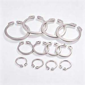Anneau de retenue à clipser extérieur en acier inoxydable durable de type A - Product Image 6