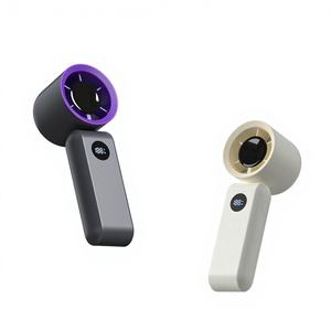 Ventilateur rechargeable puissant et intelligent, longue durée, ventilateur sans lame sans fil avec fonction de charge USB pour une utilisation toute la journée - Product Image 1