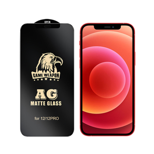 AG-gafas templadas curvadas antiarañazos para IPhone, Protector de pantalla de cobertura completa, anti-huellas dactilares, a prueba de golpes, mate, 3D - Product Image 2