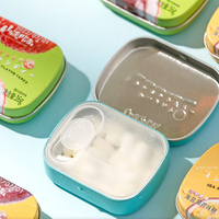Bonbons à la menthe sans sucre, bonbons durs pressés, comprimés de 16 g, haleine fraîche, menthol naturel, goût sucré
