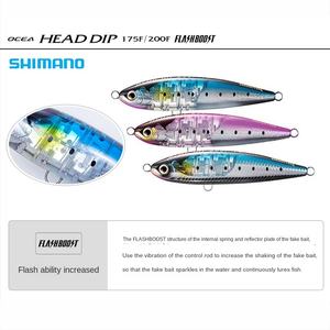 Japón para <span class=keywords><strong>OCEA</strong></span>, señuelo de lápiz remoto de plástico con cabeza de flash de agua flotante, cebo duro Artificial para pesca de fondo bajo - Product Image 2