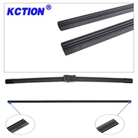 Ktion-escobillas de limpiaparabrisas sin marco, 6mm, reparación universal, suaves, recargas de hoja, tiras de goma, fabricación al por mayor
