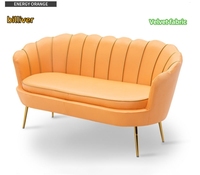 Canapé de luxe léger, style nordique moderne minimaliste, canapé pour magasin de vêtements, salon, chambre à coucher, petit appartement, canapé pour célébrités d'Internet