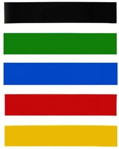 Bandes de Résistance Élastiques en Latex pour Yoga et Gymnastique, Lot de Bandes de Résistance Colorées à Marque Privée pour Entraînement - Product Image 2