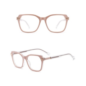 Gafas Ópticas de Acetato de Alta Calidad Personalizadas, Monturas de Gafas Duraderas Hechas a Mano y a la Moda para Uso Diario, OEM/ODM - Product Image 2
