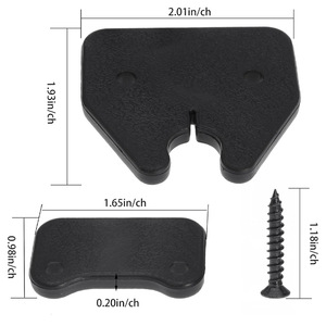 Ram Sun Visor Repair Kit <b>Abs</b> Plastic Clip Replacement For Truck Automotive Fixing Accessories - Product Image 2