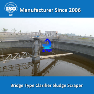 Clarificateur industriel de type pont certifié CE, épaississeur à entraînement central avec système de grattoir pour réservoir de sédimentation de traitement de l'<span class=keywords><strong>eau</strong></span> - Product Image 3