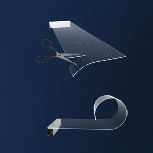 Flexibele transparante LED holografische <span class=keywords><strong>film</strong></span> display kristal onzichtbaar glas raam scherm voor detailhandel commerciële reclame - Product Image 4