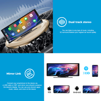 Maustor 10 pouces sans fil Carplay Android auto IPS écran tactile prise en charge image inversée lecteur DVD de voiture Portable écran de voiture Android
