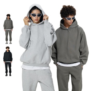 <span class=keywords><strong>Felpa</strong></span> Cleanfit con <span class=keywords><strong>Cappuccio</strong></span> da Uomo Stile Boxy in Pile Spesso da 350G, Taglio Corto e Ampio, Foderata con Funzione Antipiega - Product Image 5