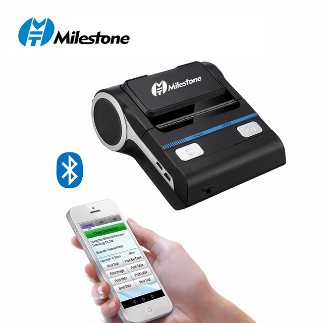 MHT-P8001 Handheld Printer Bag Portable Android Small Blue Tooth Wireless Thermal Receipt Printer