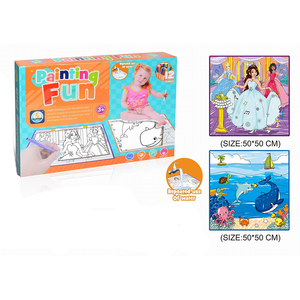 Kreative Magie frühe pädagogische Graffiti Wasser malerei Zeichnung Schürze Spielzeug - Product Image 4