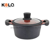 Conception classique de haute qualité 10 pièces allemand Homet Die Coat ensemble de casseroles en aluminium fournitures de cuisine antiadhésives ensemble d'ustensiles de cuisine