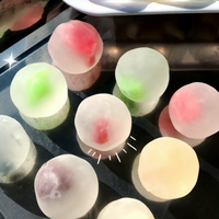 Jouet promotionnel en forme de fruit orange fraise Mochi Squishy, balle super douce anti-stress, cadeau pour soulager la fatigue, jouets à presser