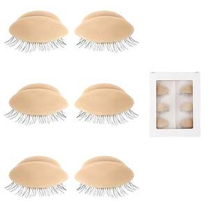 Ancien combattant chine gros paupières de remplacement pour la pratique Têtes de mannequin Extension de cils Mannequins de formation Paupières amovibles - Product Image 5