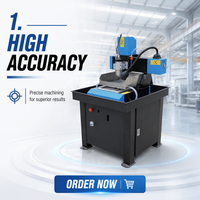 Router CNC de Alta Velocidade SUDA Sd 3015y com Sistema de Controle Profissional NC Studio e Acessório de Vácuo de Eixo Único