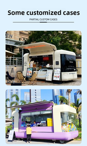 Easy Tow Pink Macaron Food Truck <b>Electric</b> Mobile Patisserie Bakery - Product Image 4
