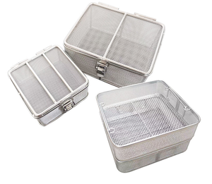 Meyve sepetlerinin günlük masaüstü depolanması için yüksek kaliteli özel 304/316 paslanmaz çelik tel Mesh depolama sepeti - Product Image 4