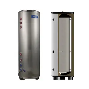 ステンレス鋼304/316Lバッファタンク電気温水器付きヒートポンプバッファタンク100L 200L 300L 500L 800L 1000L