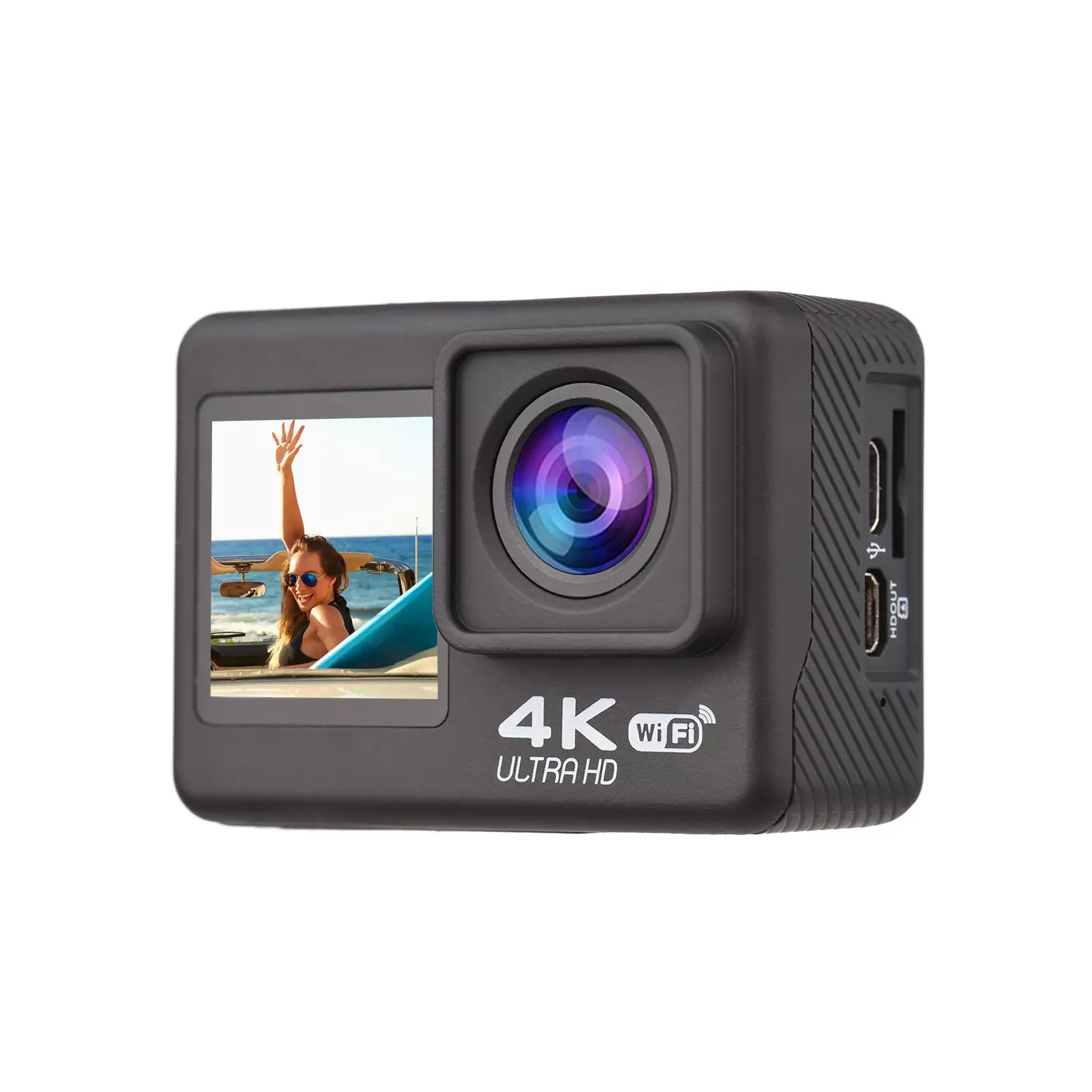 4K 60FPS 20MP 2.0 Touch LCD EIS Dual Screen WiFi Webcam Waterproof Helmet Sports Video Cam Action camera