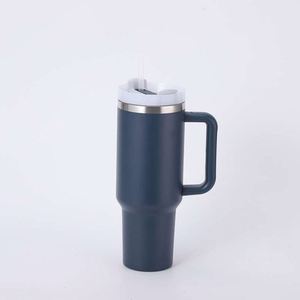 Stainless Steel Travel Mug With Lid and Handle, <b>Large</b> Capacity Ice <b>Cup</b> for Coffee or <b>Tea</b>, Customizable Stainless Steel <b>Cup</b> - Product Image 5