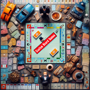 Juego de mesa familiar personalizado, diferentes tipos de tarjetas y peones de plástico estándar - Product Image 2