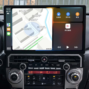 สำหรับ Toyota 4Runner ปี 2010-2022 หน้าจอสัมผัส OLED ขนาด 15.6 นิ้ว วิทยุติดรถยนต์ระบบ Android พร้อมระบบนำทาง GPS ในตัว ติดตั้งบนแผงหน้าปัด - Product Image 2