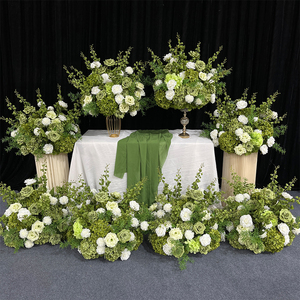 Arrangement de Mariage « Hot Sale » Promesse, Boule de Fleurs Artificielles, Décoration de Luxe en Soie, Vente en Gros pour Événements - Product Image 2