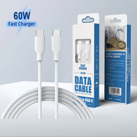 Cable USB Tipo-C de 1m para iPhone 17 y Computadora, Material TPE, Transferencia de Datos de Alta Velocidad y Carga Rápida, Gran Venta TKT