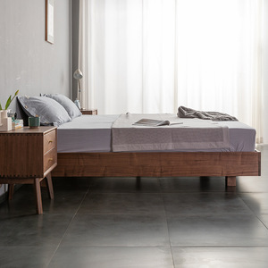 <span class=keywords><strong>Lit</strong></span> King Size Moderne en Chêne Personnalisé Kainice avec Rangement Cadre en Bois <span class=keywords><strong>Massif</strong></span> Haute Qualité - Product Image 3