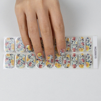 Gel UV 2D pour ongles, vente chaude, nouveau design, impression florale UV
