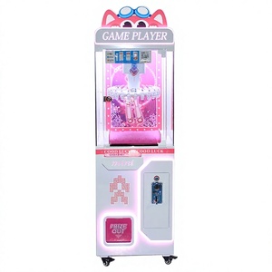 Mini Desk <b>Claw</b> Crane Arcade Coin Operated <b>Toy</b> Vending <b>Machine</b> Metal Prize Gift Cabinet for Game Room Mall - Product Image 4