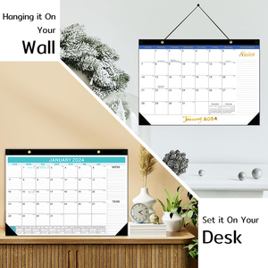 Carnet de notes promotionnel personnalisé cahier en papier a5 journal 2024 2025 planificateur hebdomadaire mensuel <span class=keywords><strong>calendrier</strong></span> mural planificateur - Product Image 6