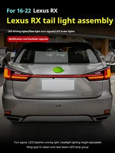 ไฟท้ายรถสำหรับ <span class=keywords><strong>Lexus</strong></span> <span class=keywords><strong>RX</strong></span> RX300H RX400 <span class=keywords><strong>200T</strong></span> 2016-2022ไฟท้าย LED แบบไดนามิกชุดประกอบไฟท้ายรถยนต์ผ่านไฟท้าย - Product Image 4