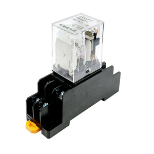 Relais électromagnétique intermédiaire à huit broches en argent de fabrication, modèle HH52P MY2NJ, 24V/220V, pour une utilisation de protection - Product Image 4