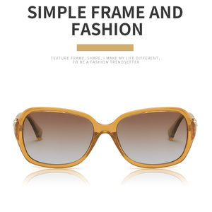 Lentes de Sol Polarizadas UV400 con Marco Metálico Cuadrado Clásico para Mujer, Venta Caliente 2026, para Uso Diario, Conducir, Negocios, Moda - Product Image 3