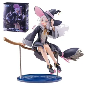 Figura de Colección, Muñeca, Juguete, Regalo de Cumpleaños para Niños, 20 cm, Wandering <span class=keywords><strong>Witch</strong></span>: <span class=keywords><strong>the</strong></span> Journey of Elaina, Estatua de Anime, Figura de Acción - Product Image 1