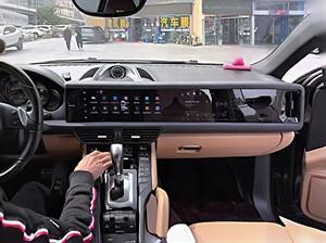 Đầu Phát Đa Phương Tiện Ô Tô Android Màn Hình Kép Cho Porsche Cayenne 2010-2017 Hệ Thống Thông Minh CarPlay <span class=keywords><strong>GPS</strong></span> 4G Màn Hình Xe 360 Độ - Product Image 4