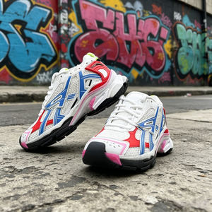 Wholesale Luxury Retro Designer Running Shoes Breathable <b>Cushioned</b> Streetwear Chunky Sneakers for Casual & Sports - Product Image 1