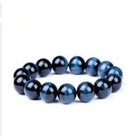 Bracelet en perles naturelles œil de tigre tendance, multicolore, fait main, élastique, personnalisé, 6/8/10/12/14mm, diamant, jade, agate, cadeau pour homme