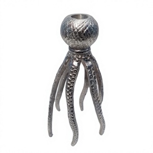 <b>Hand</b> Made Candle Holder by Design Impex Newest Design <b>Cast</b> Aluminium Antler Base Candle Stand Decorative Object for Tabletop - Product Image 1