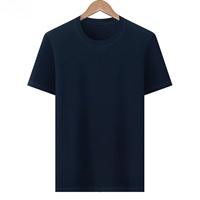 Camiseta de Verano Personalizada OEM para Hombre, Manga Corta, Color Sólido, Serigrafía, 100% Poliéster, Corte Holgado Informal para Jóvenes y Adultos