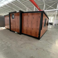 Bureau pliable portable cabine d'hébergement en conteneur préfabriqué emballage 20 pieds maison en conteneur
