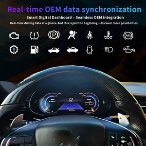 หน้าปัดดิจิตอล AI LCD สำหรับรถยนต์ Maserati Levante ปี 2016-2023 พร้อมมาตรวัดความเร็ว แผงหน้าปัด วัดระยะทาง ห้องนักบินเสมือนจริง ระบบ Linux ใหม่ - Product Image 6