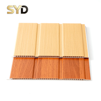 Paneles de Pared Interiores Modernos 3D de Alta Calidad, Resistentes al Fuego y al Agua, Paneles Decorativos de PVC para Techos de Hoteles y Cocinas
