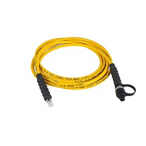 สายไฮดรอลิกแรงดันสูงพิเศษ 700 บาร์ VHC‑7250 ยาว 50 ฟุต 15 เมตร พร้อมข้อต่อคล้ายกับ ENERPAC สำหรับการยกไฮดรอลิกงานหนัก - Product Image 1