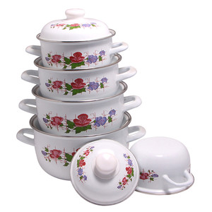 Ensemble de casseroles <span class=keywords><strong>en</strong></span> émail, nouveau style, prix compétitif, vente <span class=keywords><strong>en</strong></span> gros au meilleur prix - Product Image 6